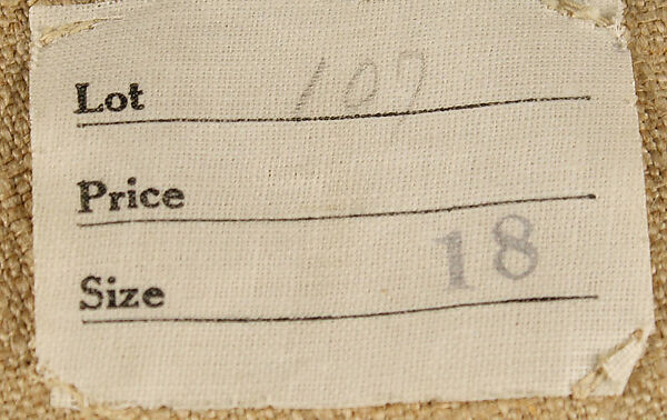 Knickerbockers, linen, American