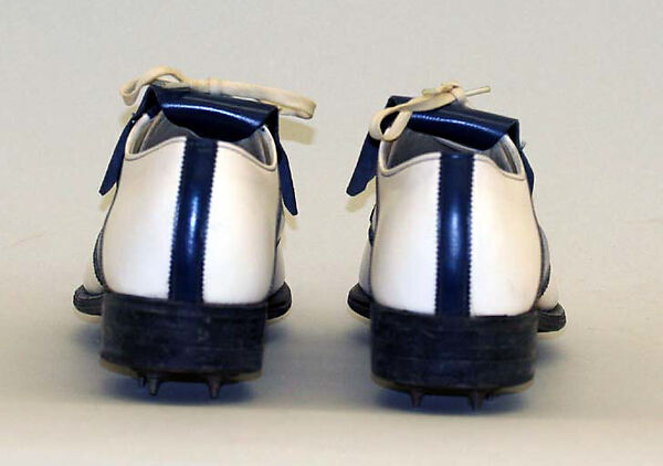 Golfing shoes, synthetic (corefam), leather, American