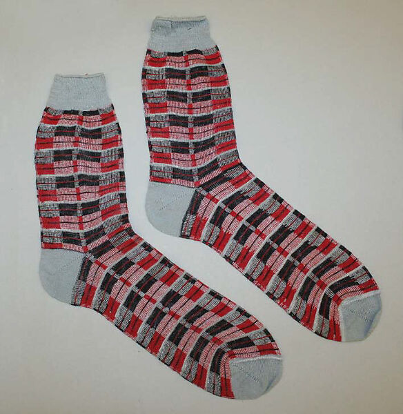 Socks, rayon, nylon, cotton, American 