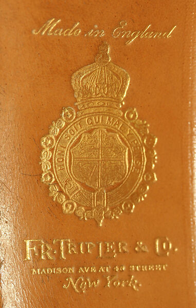 Top hat, F. R. Tripler &amp; Co. (American), silk, leather, wool, British