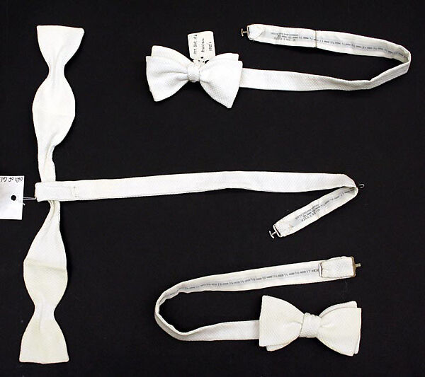 Bow tie, cotton, American 