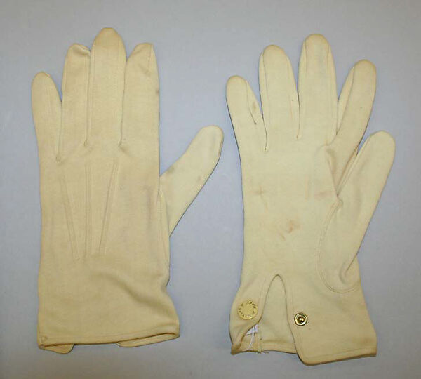 Gloves, cotton, American 