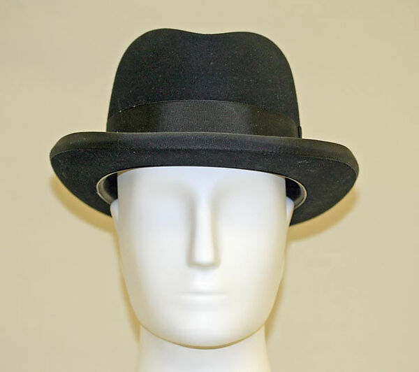 Fedora, Cavanagh (American, founded 1928), wool, silk, American 