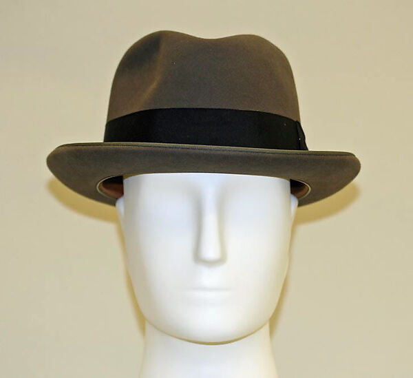 Fedora, Cavanagh (American, founded 1928), wool, silk, American 