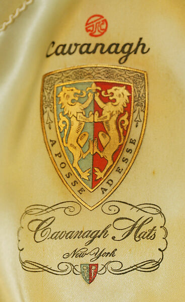 Fedora, Cavanagh (American, founded 1928), wool, silk, American