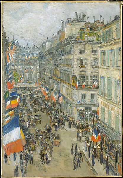 July Fourteenth, Rue Daunou, 1910