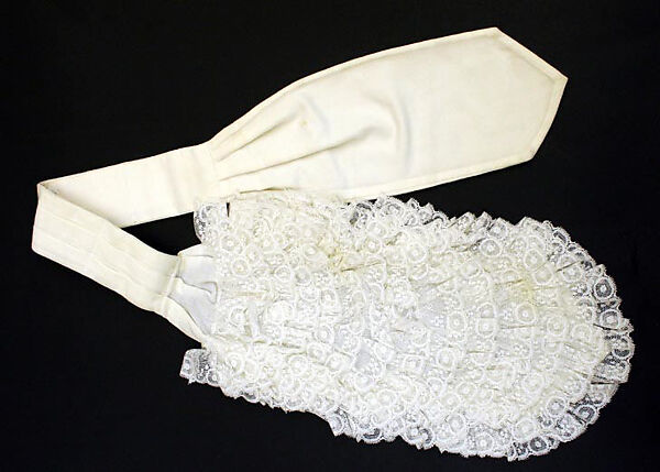 Jabot, cotton, American 