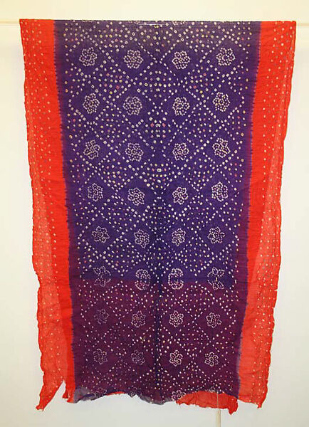 Shawl, cotton, American 