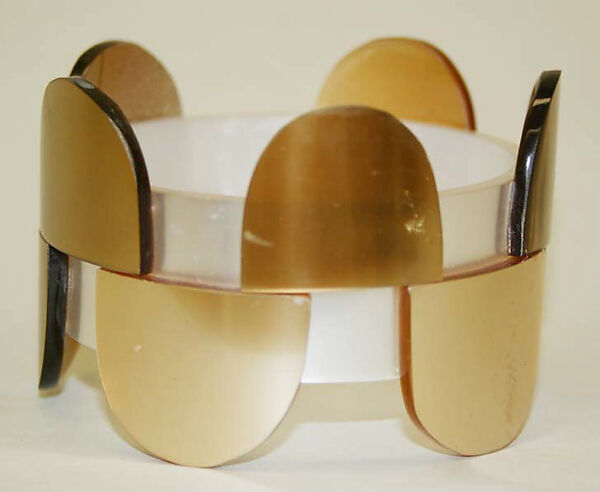 Bracelet, plastic, American 