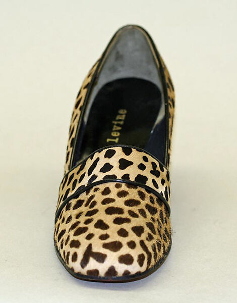 Pumps, Herbert Levine Inc. (American, founded 1949), leather, American