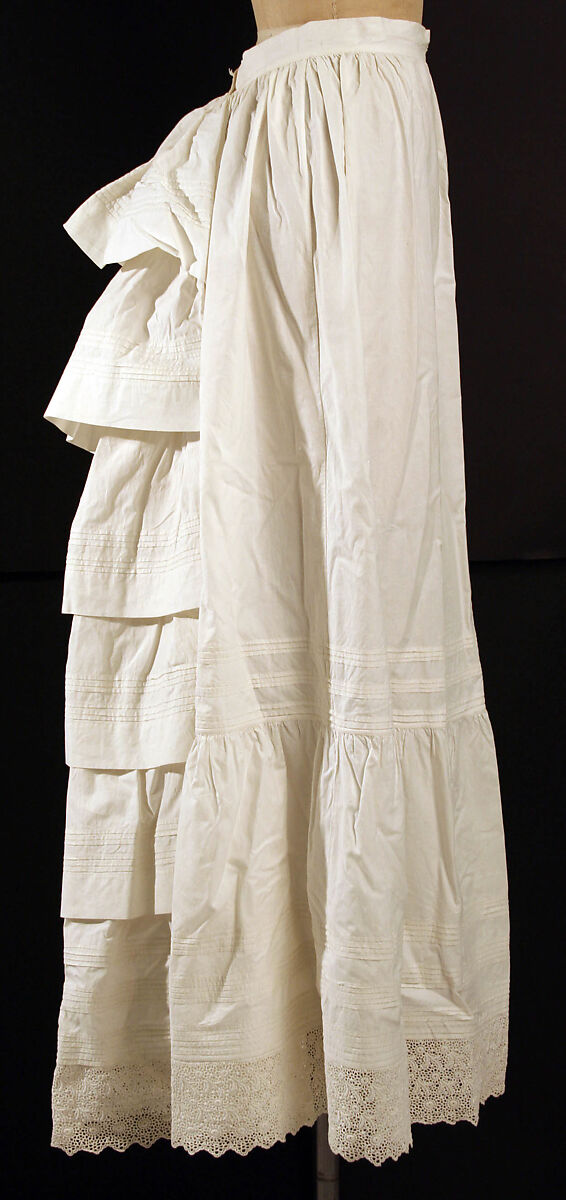 Petticoat, cotton, American 