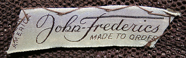 Hat, John-Frederics, Inc. (American, 1929–1948), straw, rayon, American