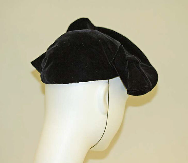 Hat, Rose Valois (French), silk, French