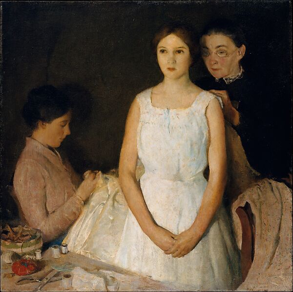 Charles Webster Hawthorne The Trousseau American The