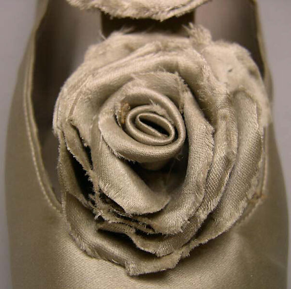 Evening pumps, House of Dior (French, founded 1946), silk, leather, French