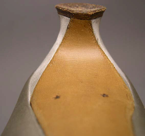 Evening pumps, House of Dior (French, founded 1946), silk, leather, French