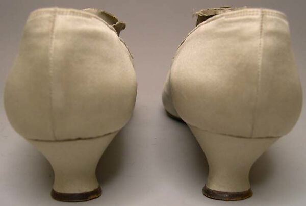 Evening pumps, House of Dior (French, founded 1946), silk, leather, French