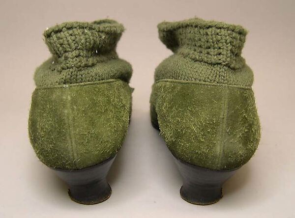 Shoes, House of Dior (French, founded 1946), leather, wool, French