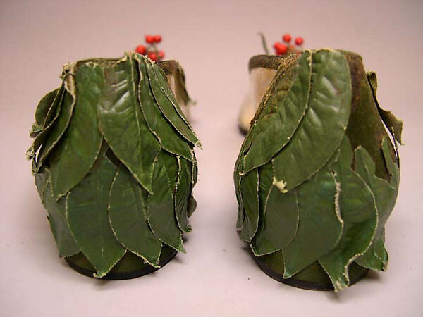 Evening shoes, Roger Vivier (French, 1913–1998), plastic (casein, polyvinyl chloride), cotton, silk, French