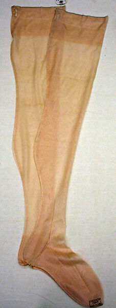 Stockings, Saks Fifth Avenue (American, founded 1924), silk, French 