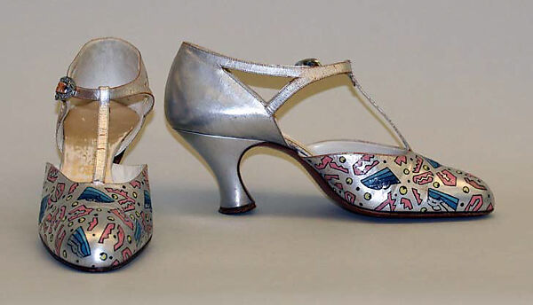 Evening shoes, Bob, Inc., N.Y. (American), leather, American