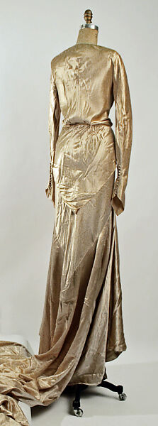 Wedding dress, [no medium available], American