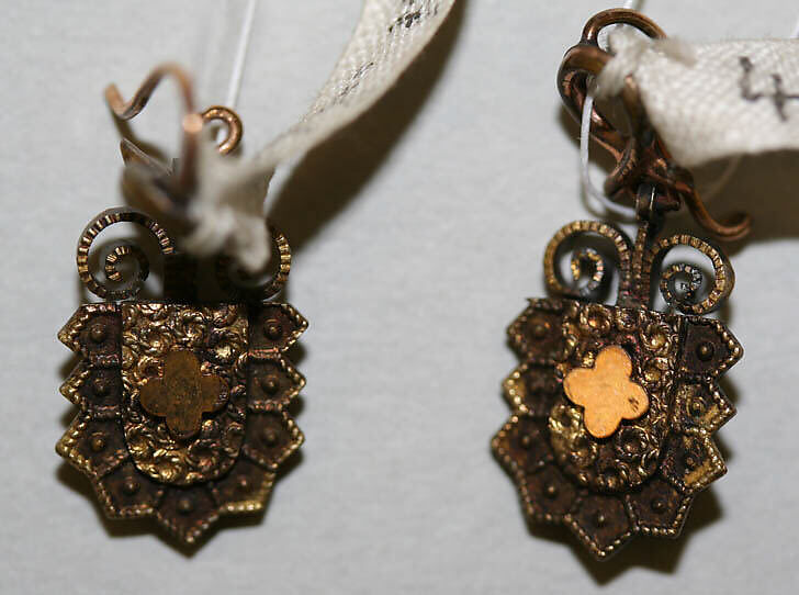 Earrings, [no medium available], American 