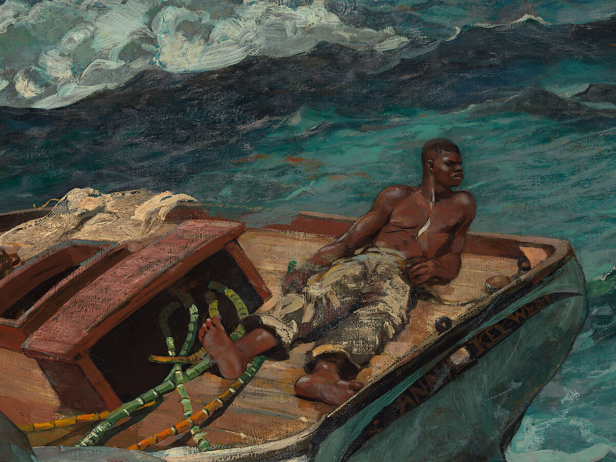 The Gulf Stream, Winslow Homer (American, Boston, Massachusetts 1836–1910 Prouts Neck, Maine), Oil on canvas, American