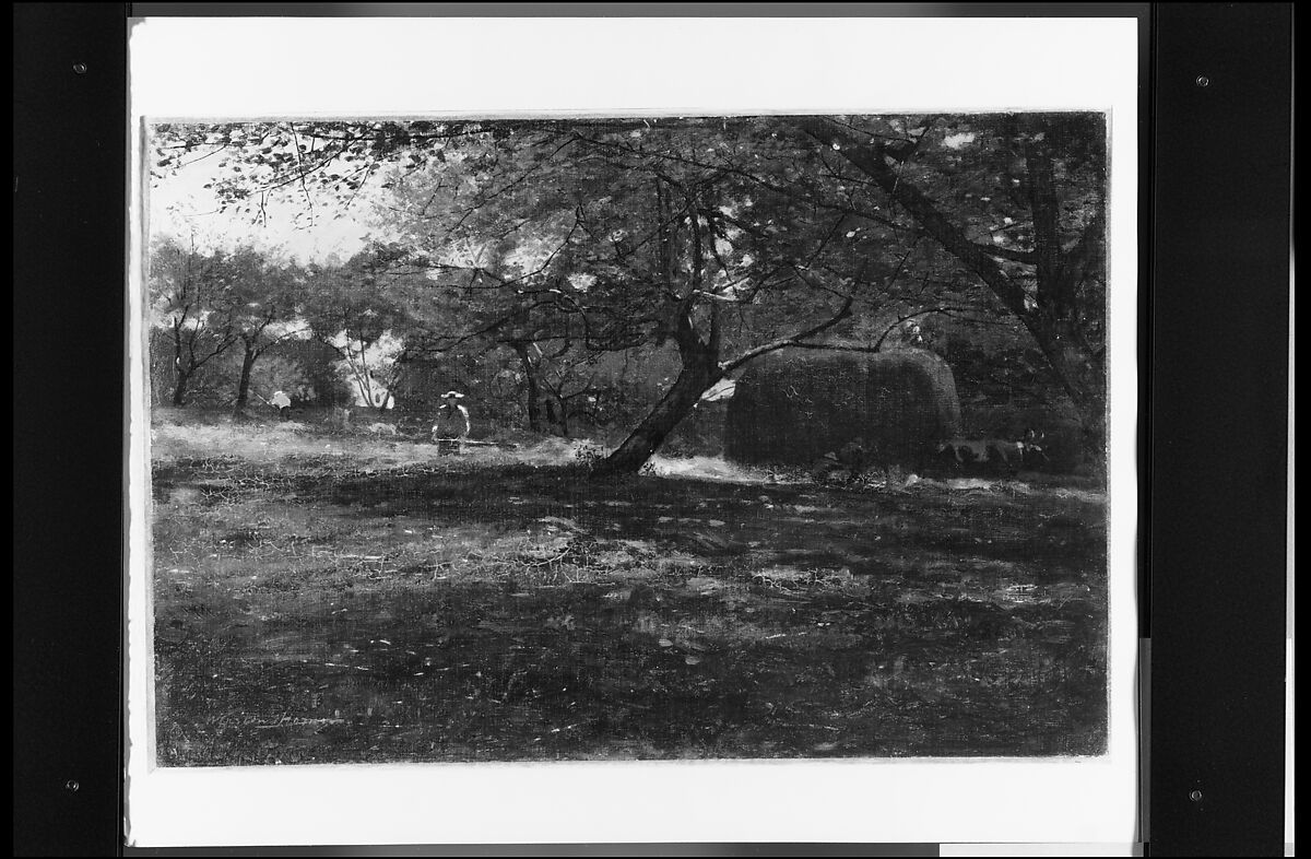 Harvest Scene, Winslow Homer (American, Boston, Massachusetts 1836–1910 Prouts Neck, Maine), Oil on canvas, American