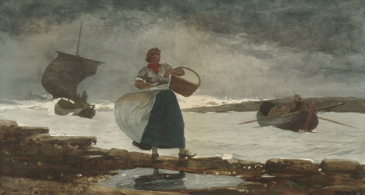 American Art of the Week: The Milkmaid by Winslow Homer - A Scholarly Skater