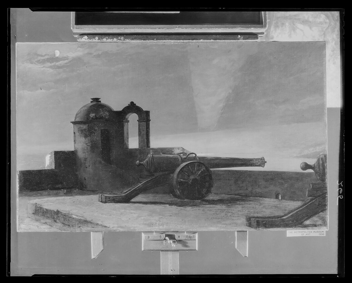 Searchlight on Harbor Entrance, Santiago de Cuba, Winslow Homer (American, Boston, Massachusetts 1836–1910 Prouts Neck, Maine), Oil on canvas, American