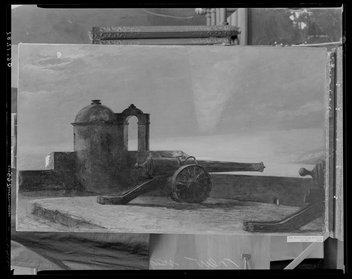 Searchlight on Harbor Entrance, Santiago de Cuba, Winslow Homer (American, Boston, Massachusetts 1836–1910 Prouts Neck, Maine), Oil on canvas, American