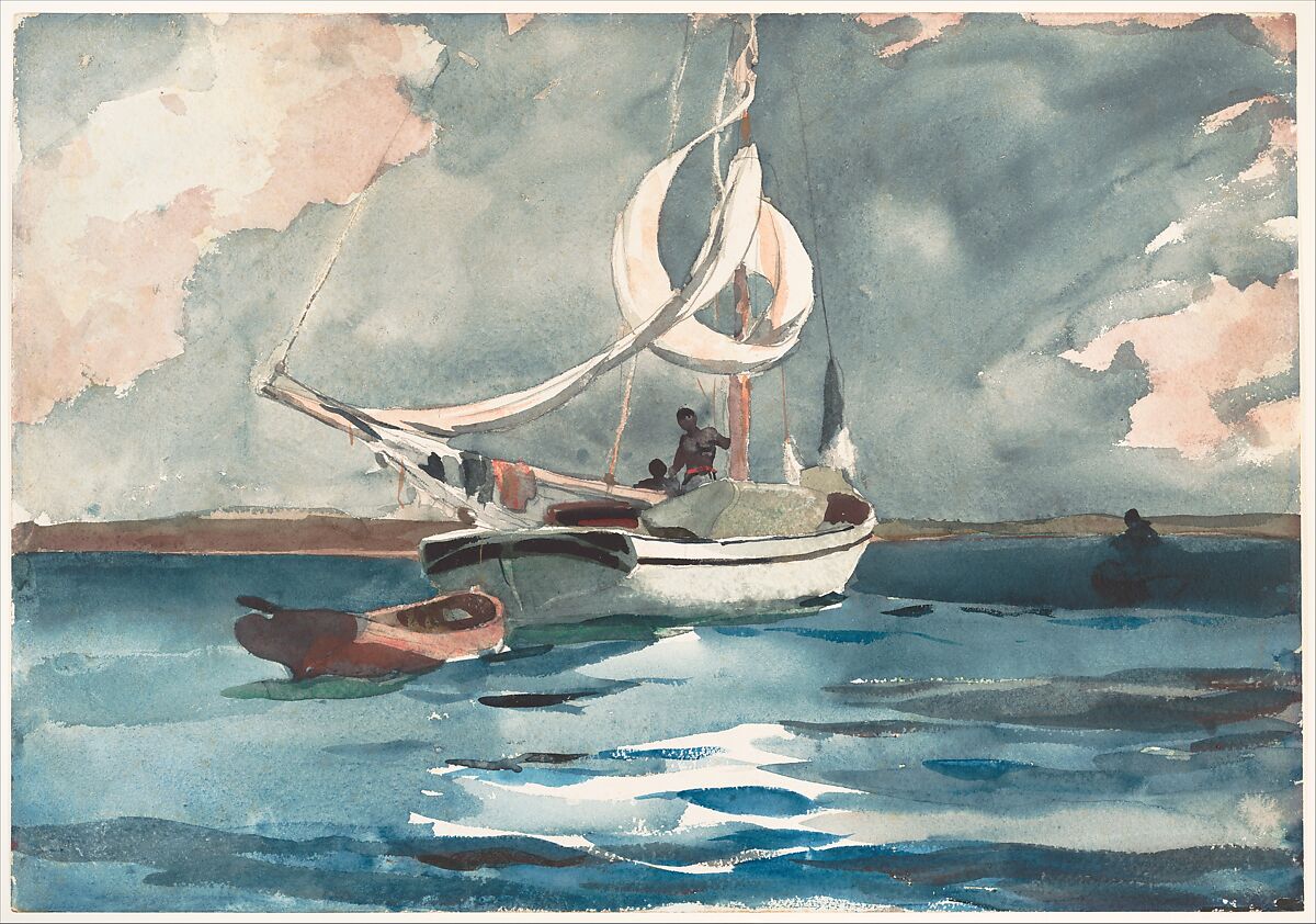 Winslow Homer | Sloop, Nassau | American | The Metropolitan Museum