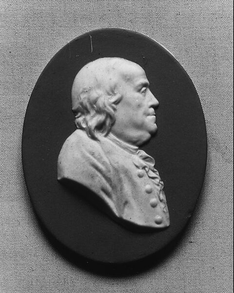 Cameo Medallion, Josiah Wedgwood and Sons (British, Etruria, Staffordshire, 1759–present), Stoneware (jasperware), British