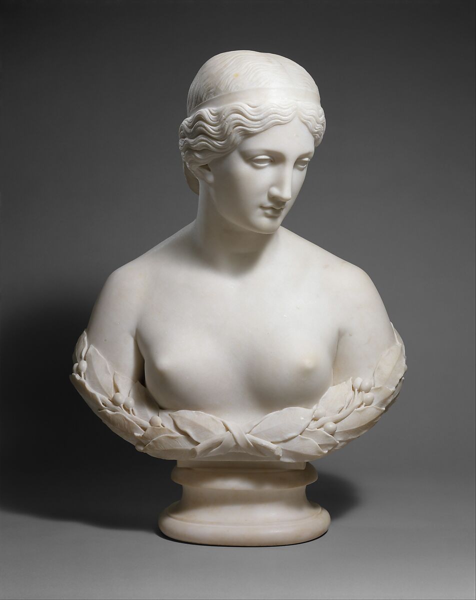 Daphne, Harriet Goodhue Hosmer  American, Marble, American