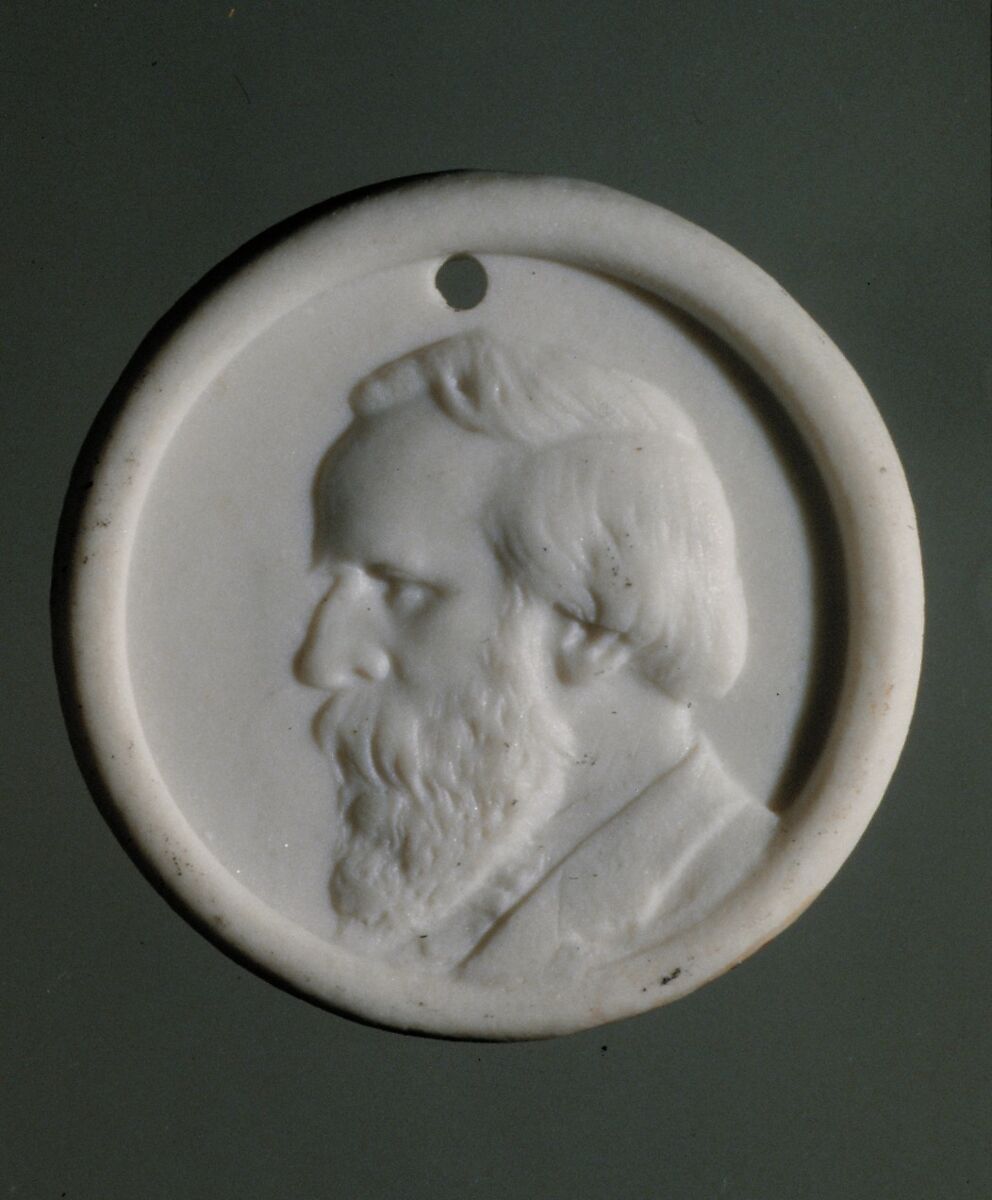 Campaign Button, Union Porcelain Works (1863–1922), Porcelain, American 