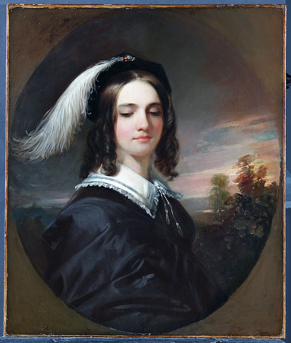 Mary Inman, Daniel Huntington (American, New York 1816–1906 New York), Oil on canvas, American 