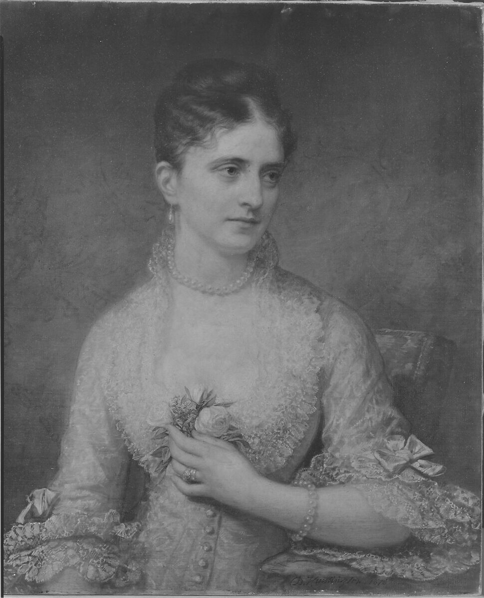 Mrs. Sylvester Dering, Daniel Huntington (American, New York 1816–1906 New York), Oil on canvas, American