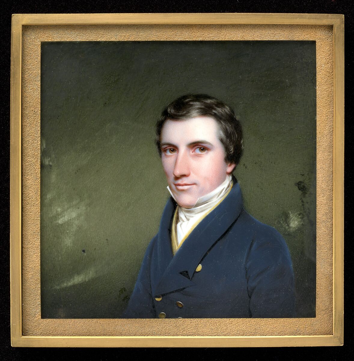 Benjamin Moore McVickar, Charles Cromwell Ingham (American (born Ireland), Dublin 1786–1863 New York), Watercolor on ivory, American 