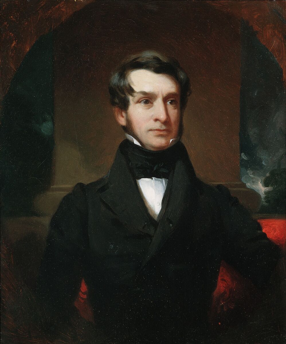 A Gentleman of the Wilkes Family, Henry Inman (American, Utica, New York 1801–1846 New York), Oil on canvas, American 