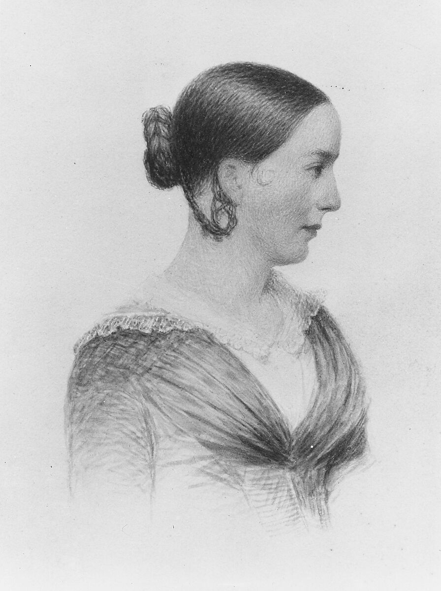 Mrs. Albert Bridges, Henry Inman (American, Utica, New York 1801–1846 New York), Watercolor on off-white Bristol board, American 