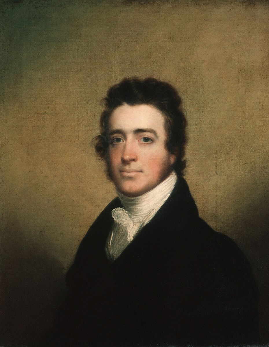 Augustus Washington Clason, Attributed to John Wesley Jarvis (American (born England), South Shields 1780–1840 New York), Oil on canvas, American 