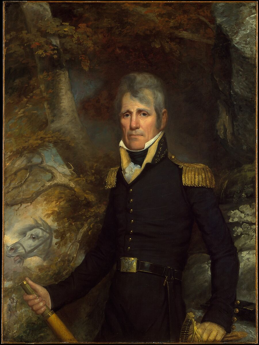 General Andrew Jackson, John Wesley Jarvis (American (born England), South Shields 1780–1840 New York), Oil on canvas, American 