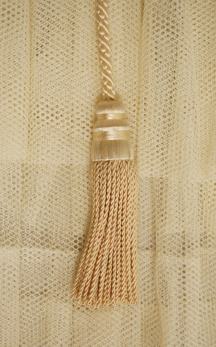 Wedding ensemble, silk, leather, American