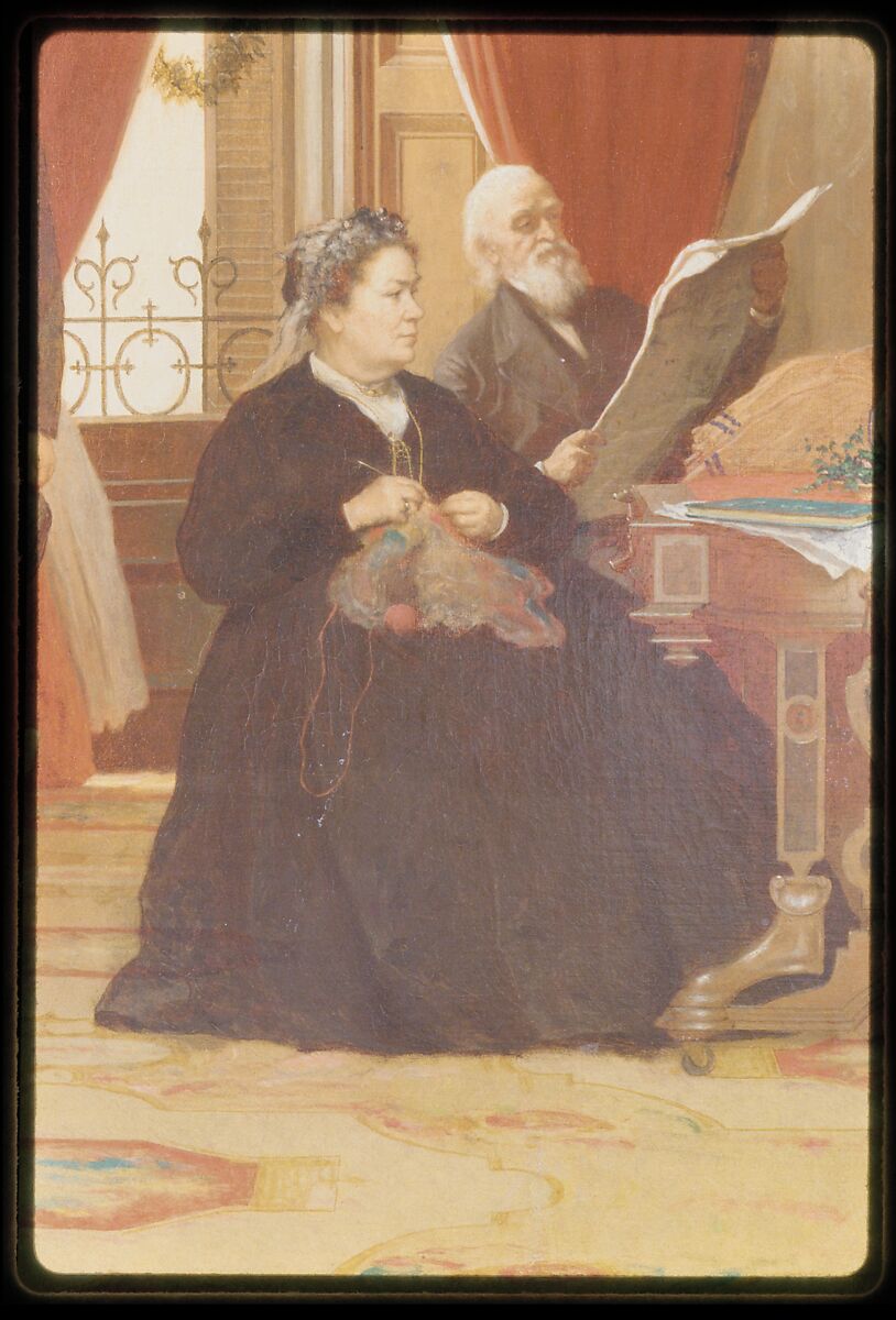 The Hatch Family, Eastman Johnson (American, Lovell, Maine 1824–1906 New York), Oil on canvas, American