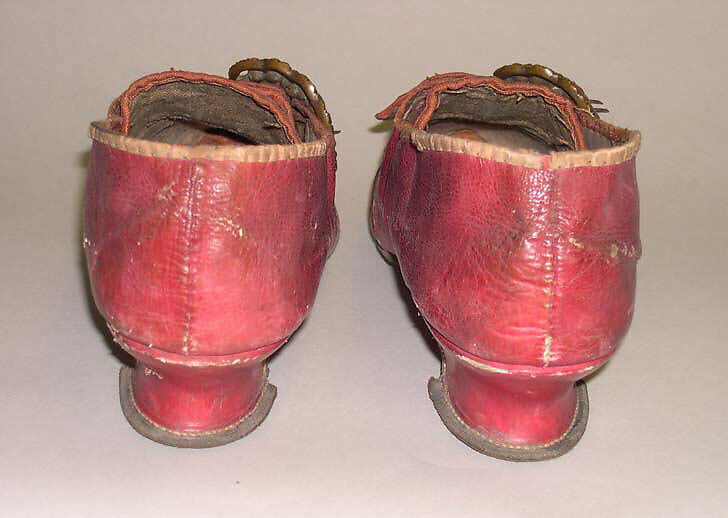 Slippers, leather, American or European