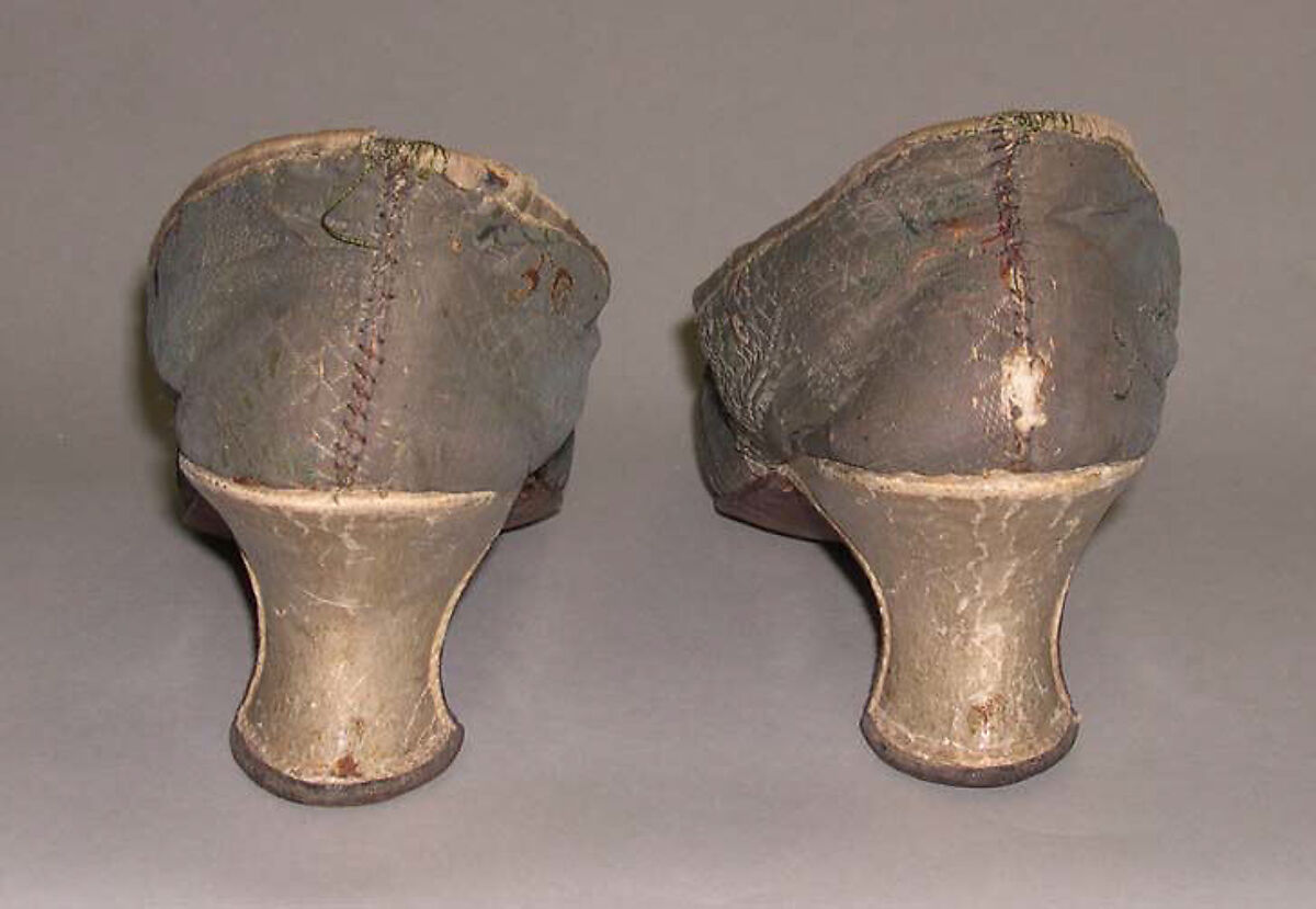 Shoes, silk, European