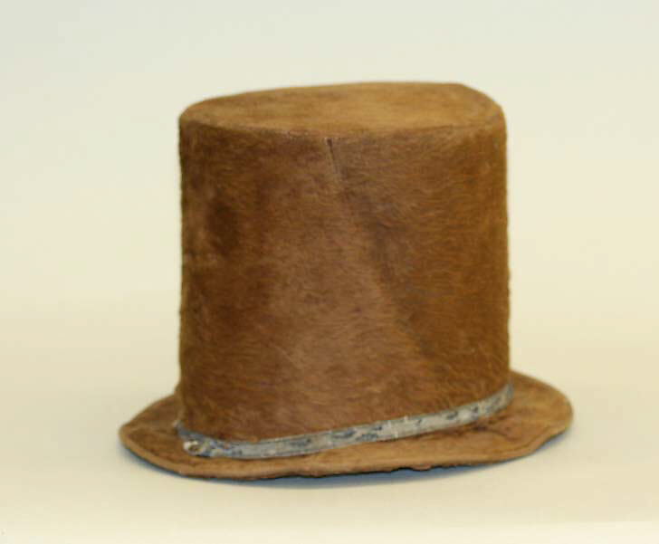 Top hat, silk, American 