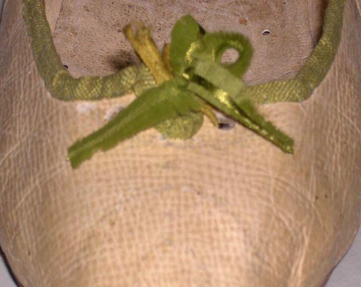 Shoes, leather, probably American