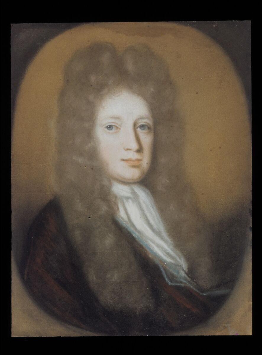 Pierre Bacot, Henrietta Johnston (ca. 1674–1729), Pastel and red chalk on off-white laid paper, American